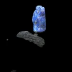 Lapis Lazuli Sekhmet Amulet Handmade - Egyptian Goddess - Image 4