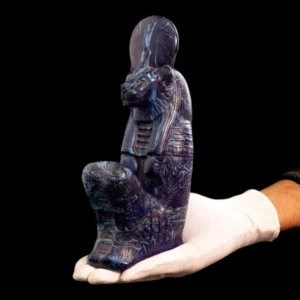 Rare Ancient Egyptian Antiquities Sekhmet Statue Pharaonic Stone Antique B.C. Figurine - Image 3