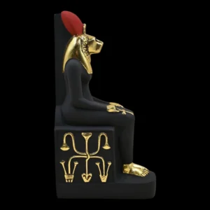 Sekhmet Bust Sculpture, Ancient Egyptian Lion Goddess Statue - Image 3