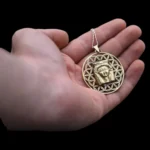 Silver Goddess Hathor Amulet Necklace – Egyptian Pendant - Image 8