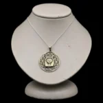 Silver Goddess Hathor Amulet Necklace