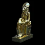 Solid Stone Sekhmet Bust, Ancient Egyptian Lion Goddess Sculpture - Image 2