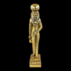 Solid Stone Sekhmet Sculpture, Ancient Egyptian Lion Goddess - Image 7