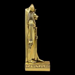 Solid Stone Sekhmet Sculpture, Ancient Egyptian Lion Goddess - Image 3