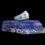 Egyptian Coral Lotus Ring
