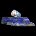 Egyptian Coral Lotus Ring