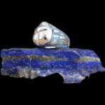 Egyptian Coral Lotus Ring