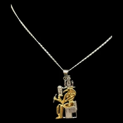 Thoth amulet pendant egyptian jewelry 