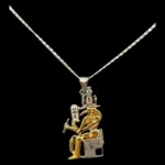 Thoth amulet pendant egyptian jewelry - Handcrafted - Egyptian goddess - jewelry unique archaeological mythology - religion - Image 2