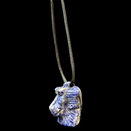 Handmade Thoth Lapis Lazuli Pendant