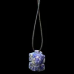 Handmade Thoth Lapis Lazuli Pendant - Handcrafted - Egyptian goddess - jewelry unique archaeological mythology - religion - Image 3