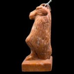 Thoth Beautiful statue/amulet gamestone handcrafted Egyptian god of writing,wisdom - Image 11