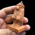 Thoth Beautiful statue/amulet gamestone handcrafted Egyptian god of writing,wisdom - Image 4