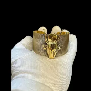 Copper Hathor Goddess Bracelet