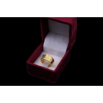 Egyptian Chariot Ring – Sterling Silver Gold Plated, Ancient Symbols, Free Size - Image 4