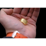Egyptian Chariot Ring – Sterling Silver Gold Plated, Ancient Symbols, Free Size - Image 11
