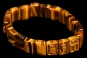 Egyptian Cuff Bracelet: Ancient Symbol Jewelry Egyptian Gift Replica Handmade Antiques - Image 3
