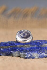 Egyptian Eye of Horus Ring: Sterling Silver Pharaonic Symbol - Image 5