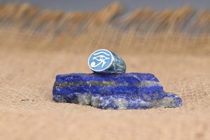 Egyptian Eye of Horus Ring: Sterling Silver Pharaonic Symbol - Image 8
