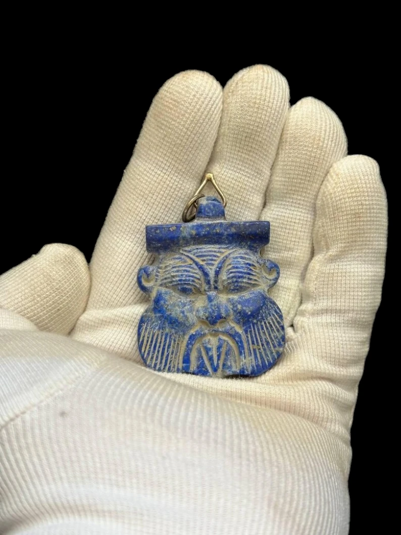 Egyptian God Bes Pendant