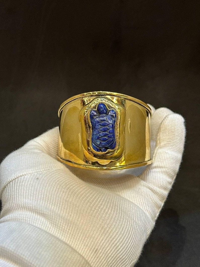 Handmade Egyptian Scarab Bracelet