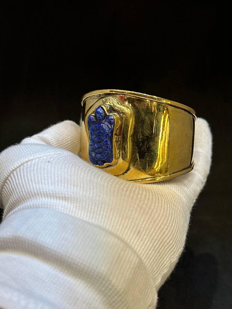 Handmade Egyptian Scarab Bracelet