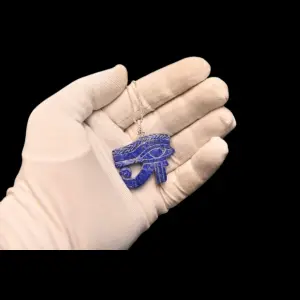 Lapis Lazuli Wedjat Eye Amulet
