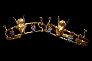 Copper Lapis Hathor Bracelet