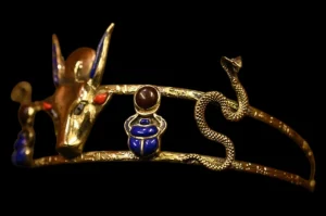 Copper Lapis Hathor Bracelet
