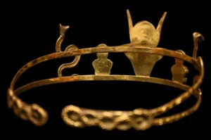 Copper Lapis Hathor Bracelet