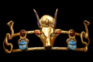 Copper Lapis Hathor Bracelet