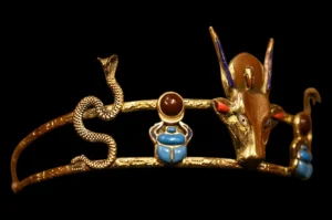 Copper Lapis Hathor Bracelet