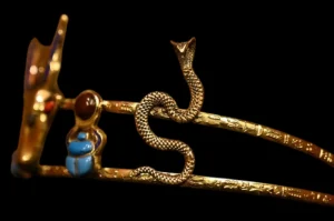 Copper Lapis Hathor Bracelet