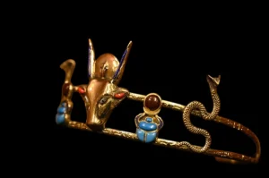 Copper Lapis Hathor Bracelet