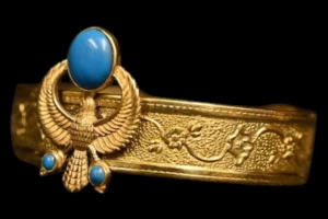 Copper Horus Falcon Bracelet