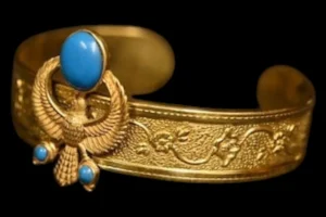 Copper Horus Falcon Bracelet