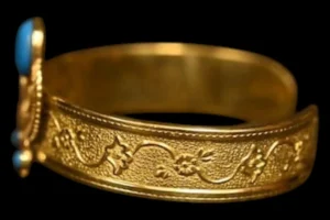 Copper Horus Falcon Bracelet
