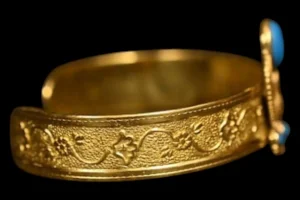 Copper Horus Falcon Bracelet