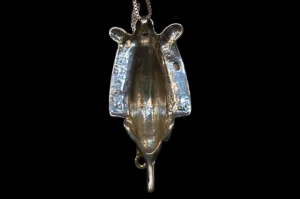 Handcrafted Silver Osiris Pendant, Egyptian Mythology Jewelry - Image 8