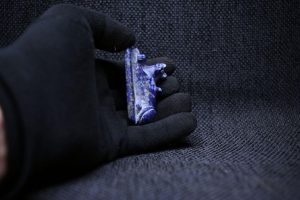 Lapis Lazuli Sekhmet Amulet