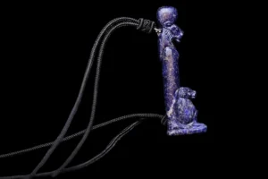 Lapis Lazuli Thoth Baboon Amulet