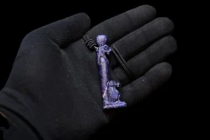 Lapis Lazuli Thoth Baboon Amulet