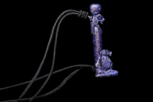Lapis Lazuli Thoth Baboon Amulet