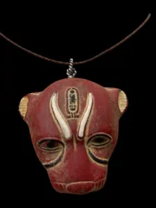 Handmade Sekhmet Amulet: Egyptian Goddess of War Replica - Image 3