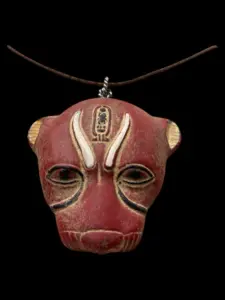 Handmade Sekhmet Amulet: Egyptian Goddess of War Replica - Image 6
