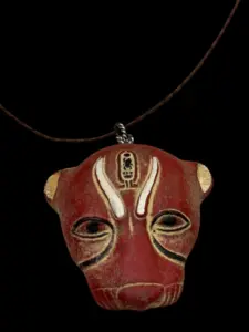 Handmade Sekhmet Amulet: Egyptian Goddess of War Replica - Image 7