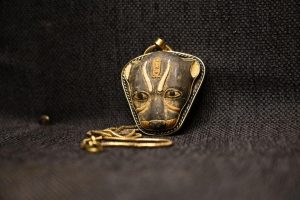 Lapis Lazuli Thoth Baboon Amulet