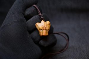 Lapis Lazuli Sekhmet Amulet