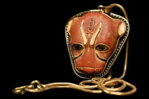 Lapis Lazuli Thoth Baboon Amulet