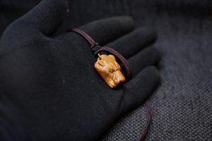 Lapis Lazuli Sekhmet Amulet